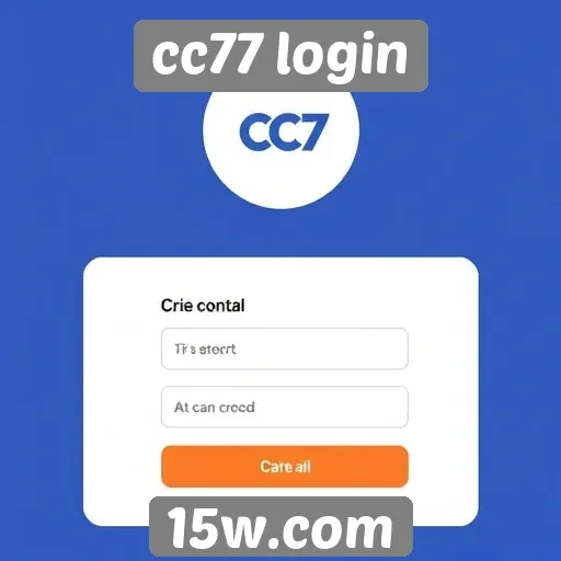 Como criar uma conta no cc77 login